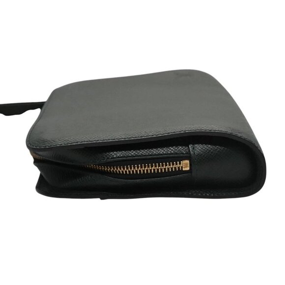LOUIS VUITTON Taiga Baikal Clutch Bag Epicea - Picture 5 of 16